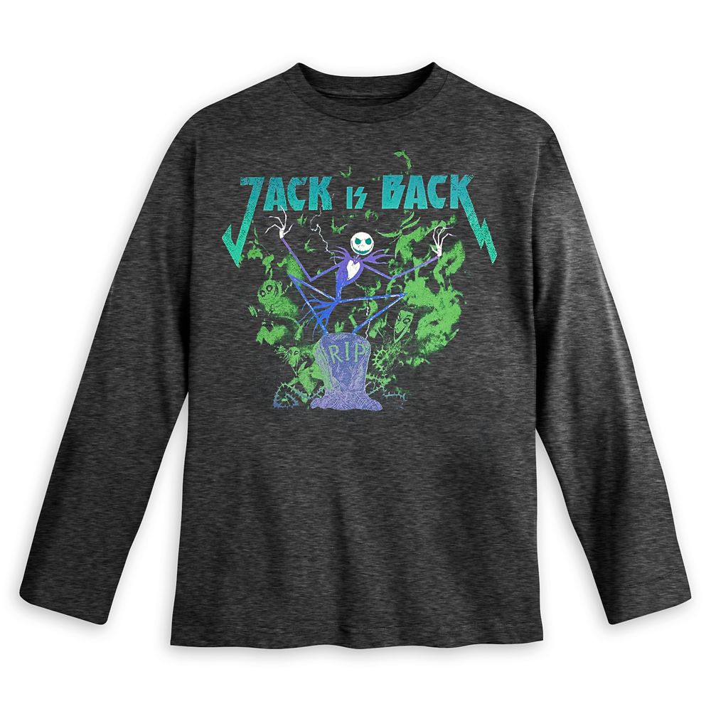 Jack Skellington Long Sleeve T-Shirt for Kids – Tim Burton's The Nightmare Before Christmas