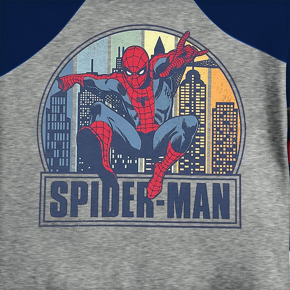 Spider-Man Long Sleeve Raglan Tee for Kids