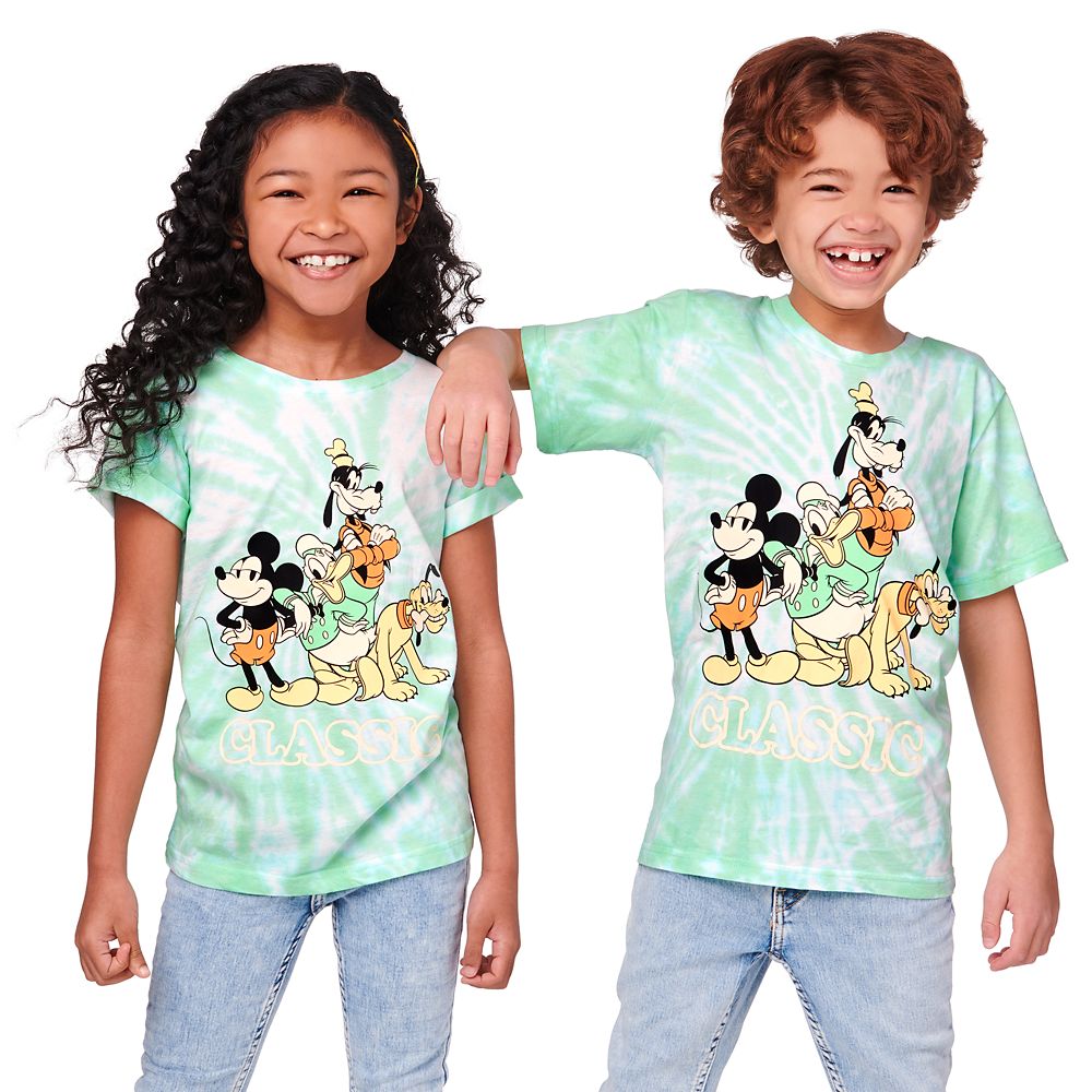 Mickey Mouse and Friends Tie-Dye T-Shirt for Kids is now available for purchase