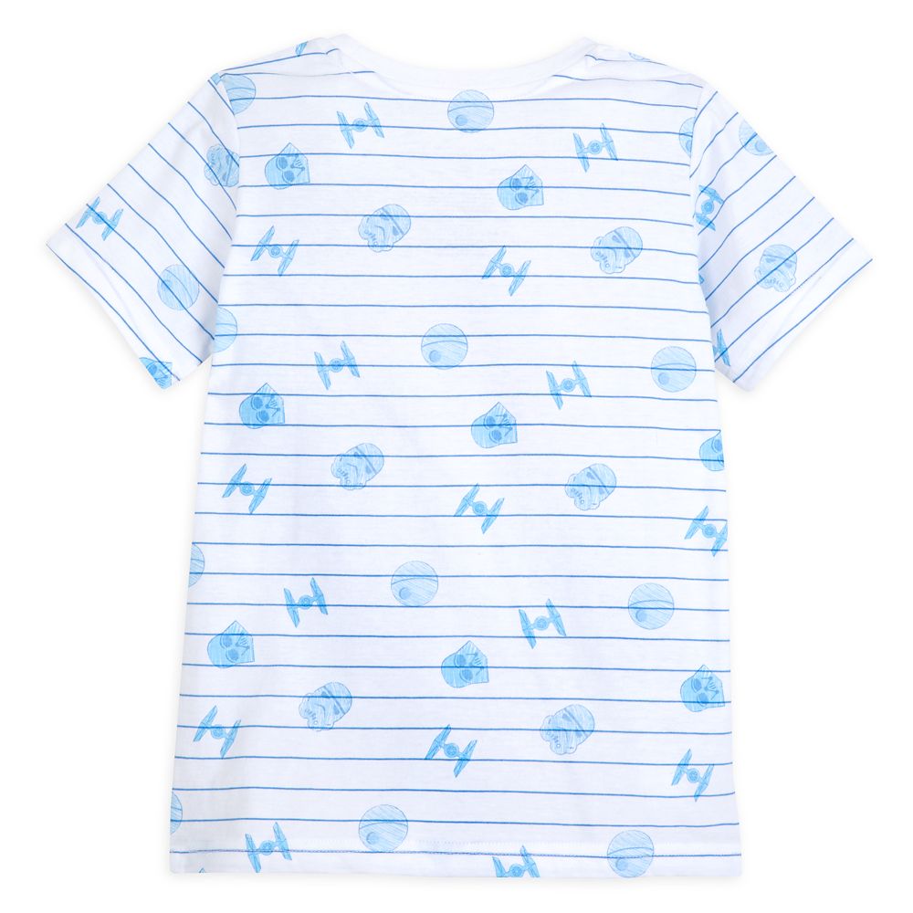 Darth Vader Striped T-Shirt for Kids &ndash; Star Wars