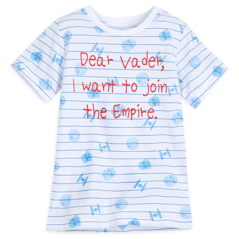 Disney Darth Vader Striped T-Shirt for Kids ? Star Wars