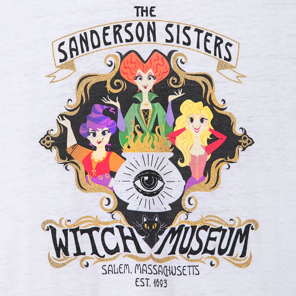 Sanderson Sisters Witch Museum T Shirt For Women Hocus Pocus Was Released Today Dis