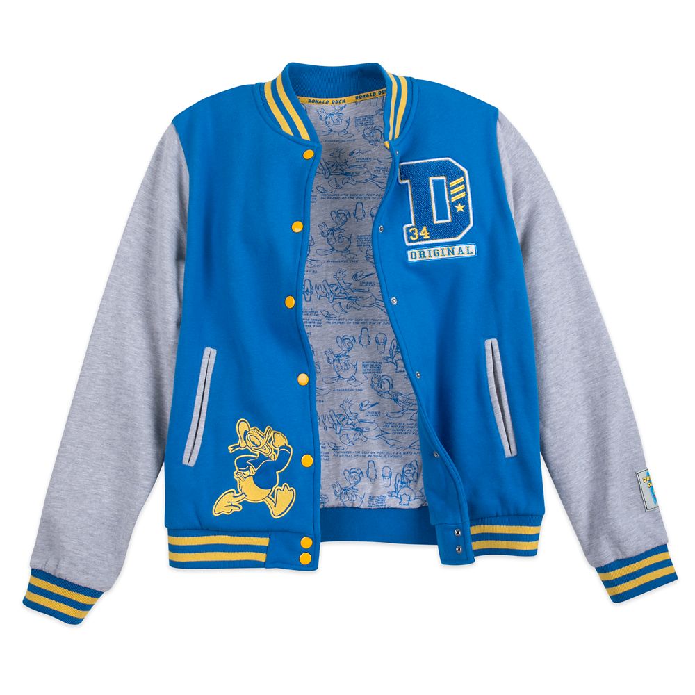 Donald Duck Varsity Jacket for Men – 85th Anniversary