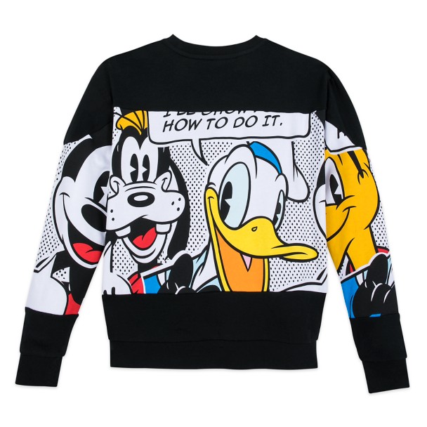 Mickey Mouse and Friends Pullover Sweatshirt for Adults – Walt Disney World