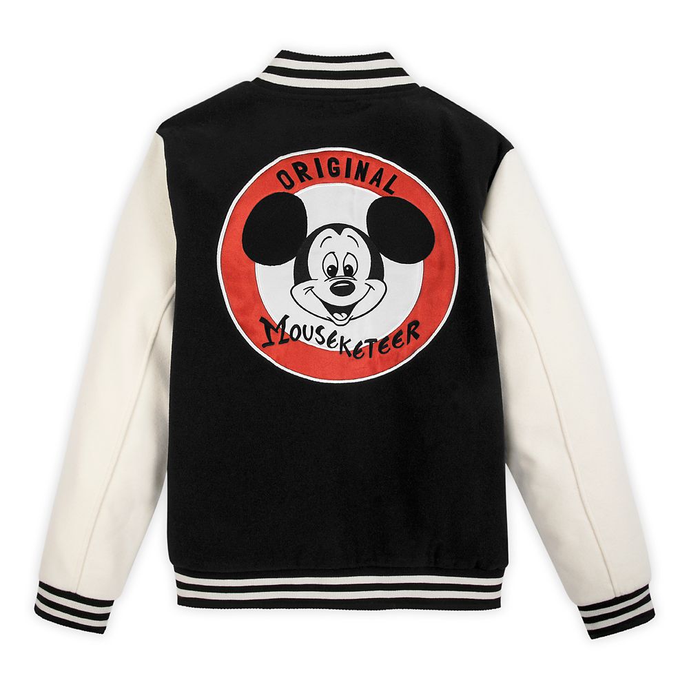 Mickey Mouse Mouseketeer Letterman Jacket for Adults