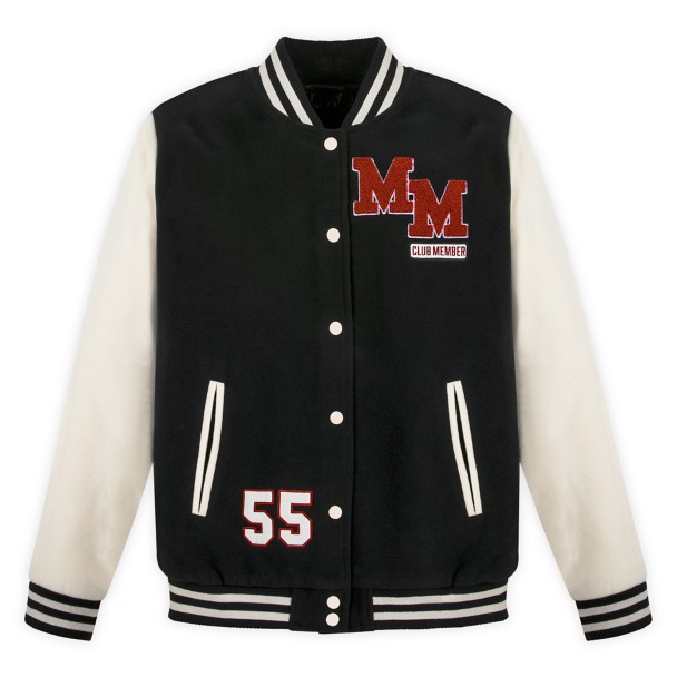 Mickey Mouse Mouseketeer Letterman Jacket for Adults