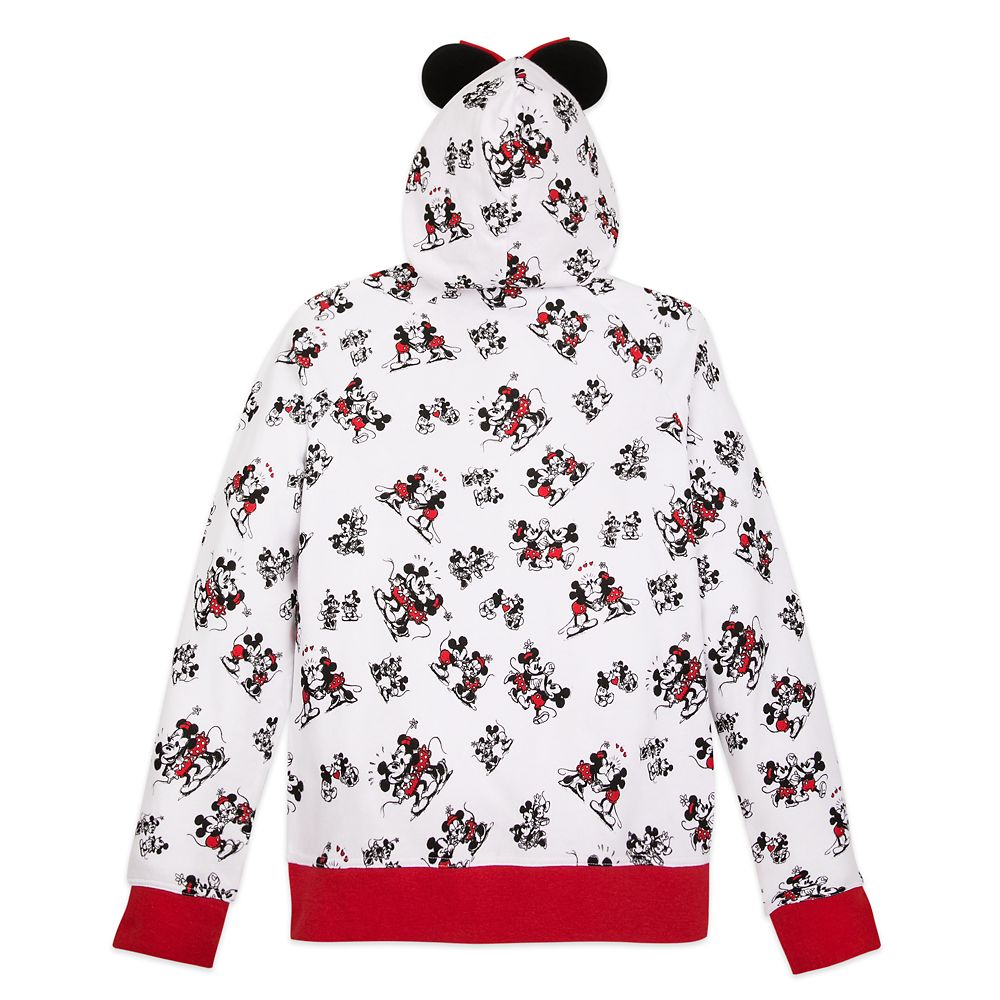 minnie mouse hoodie with ears adults