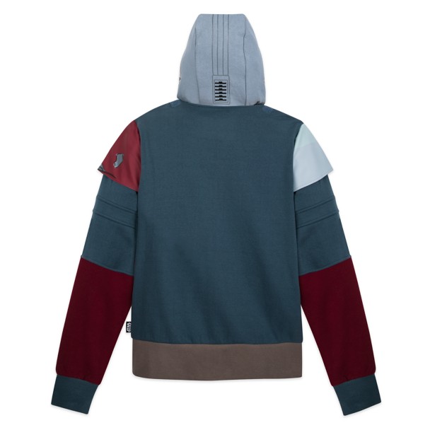 The Mandalorian Bounty Hunter Zip-Up Sweatshirt for Adults – Star Wars
