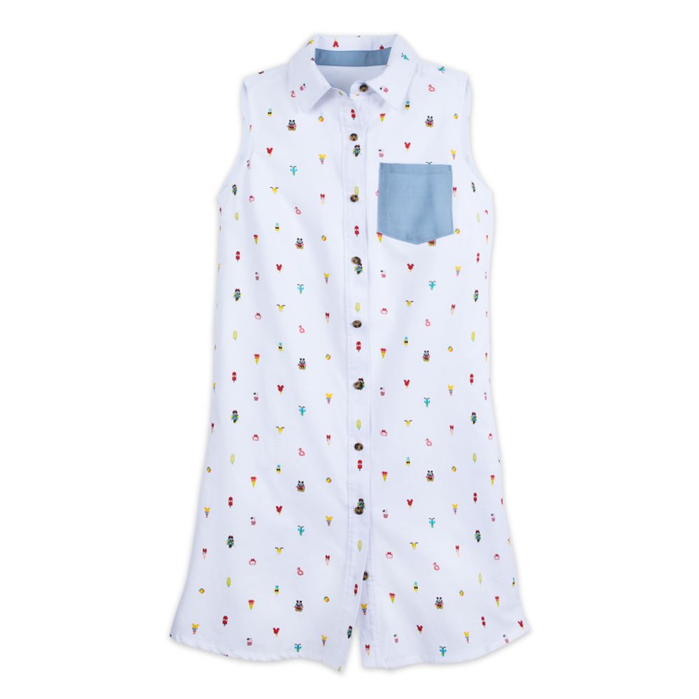 mickey mouse and friends summer fun woven dress for women