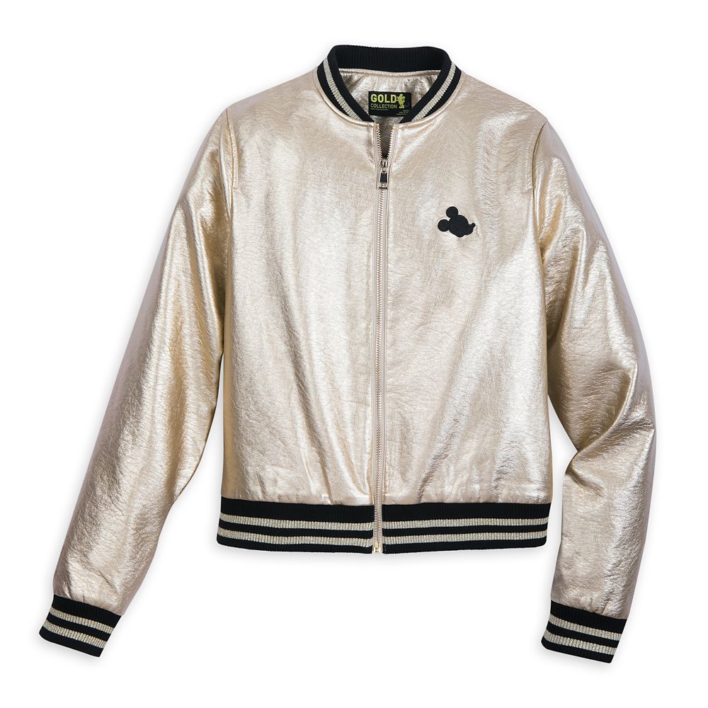 Mickey The True Original Varsity Jacket for Women - Gold Collection