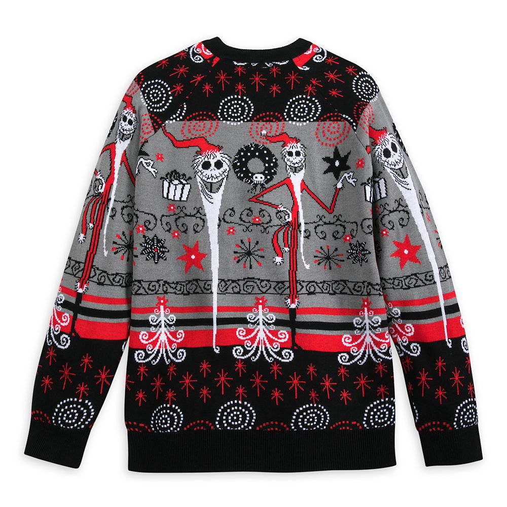 Jack Skellington Light-Up Holiday Sweater for Adults