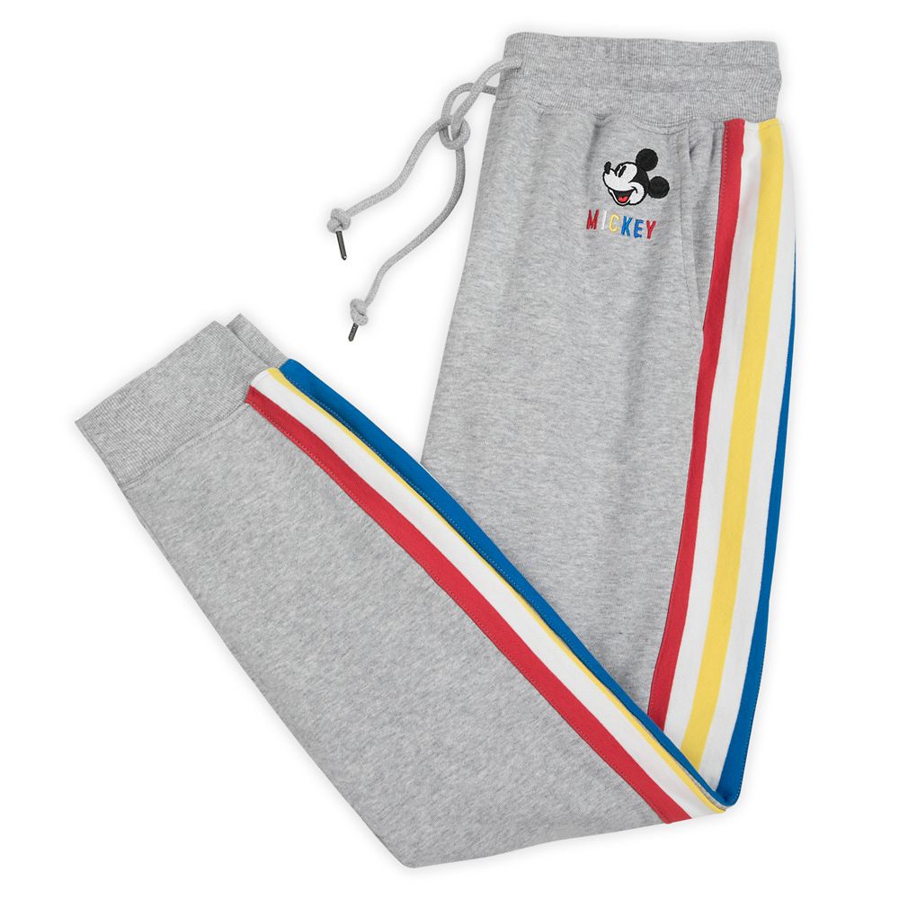 Women's Gray Mickey Mouse Sweatpants