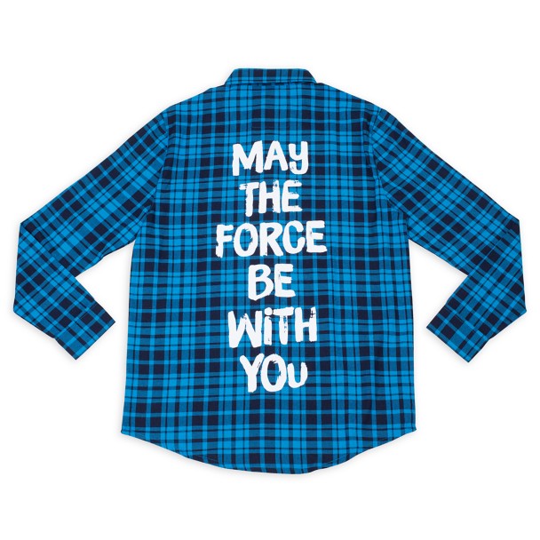 Star Wars ''May the Force Be with You'' Flannel for Adults by Cakeworthy