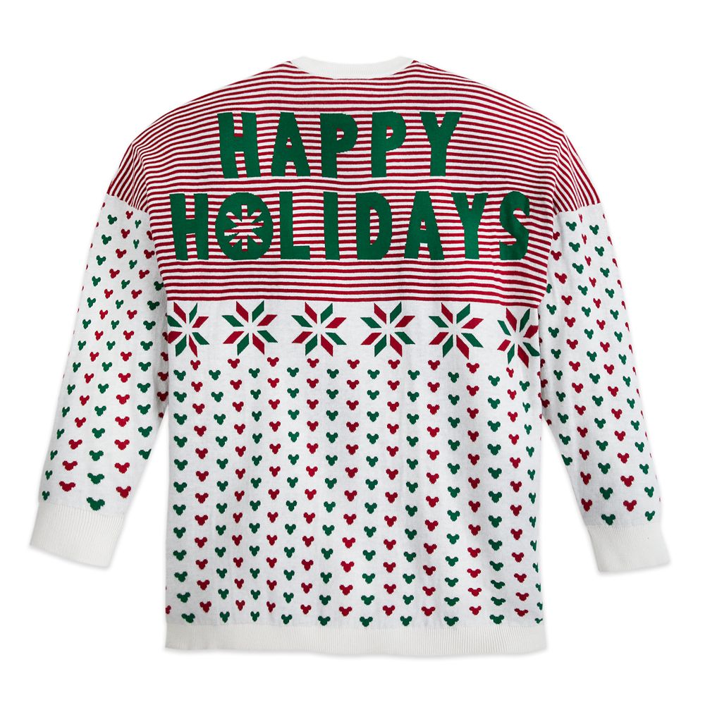 Mickey Mouse Holiday Spirit Jersey Sweater for Adults - $69.95