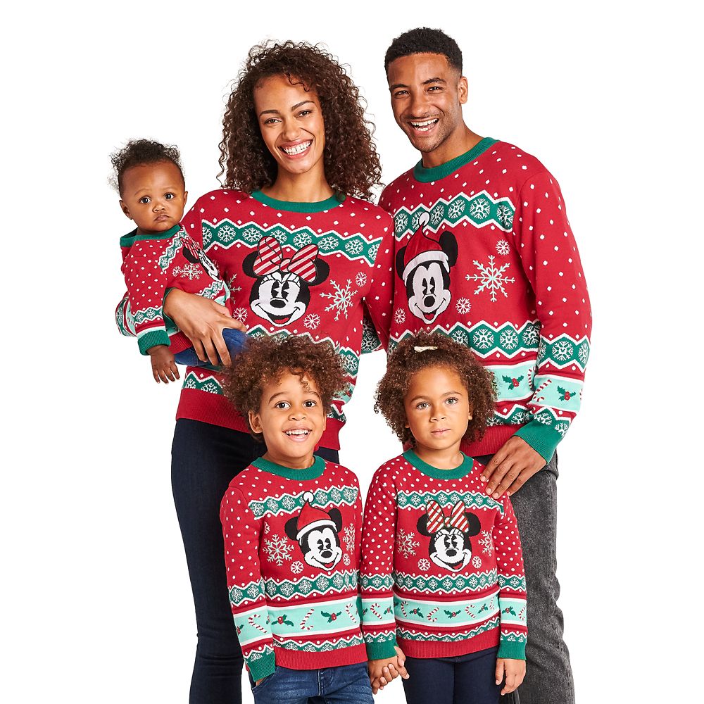 Minnie Mouse Family Holiday Sweater for Women
