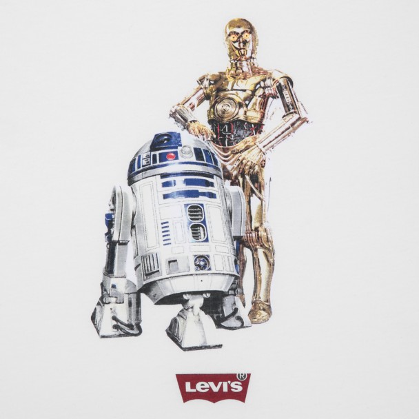 C-3PO and R2-D2 T-Shirt for Women by Levi's – Star Wars
