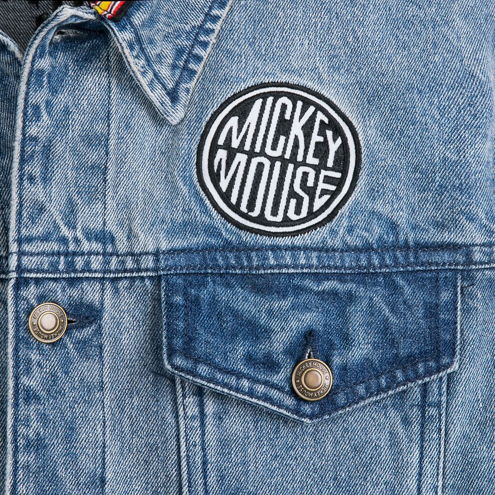 minnie mouse club denim jacket