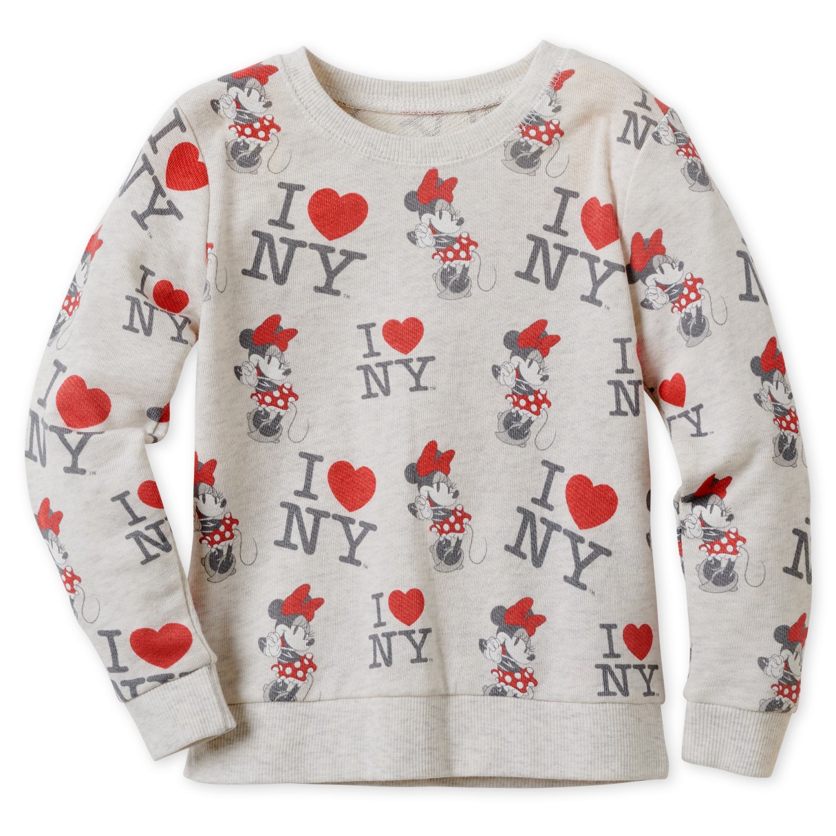 Minnie Mouse I♥New York Sweatshirt for Girls – New York City