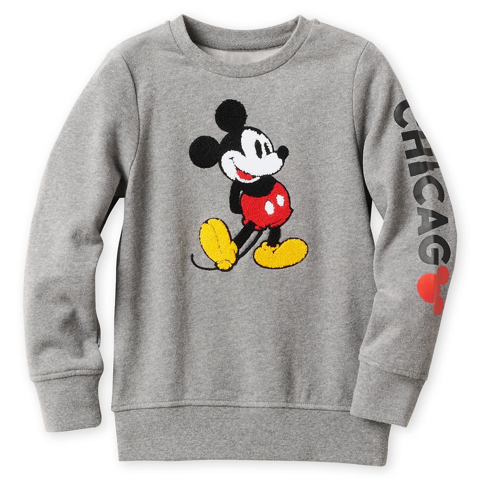 gray mickey mouse sweatshirt