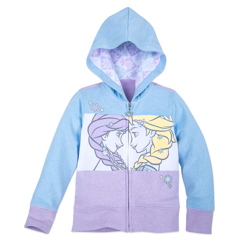 Frozen Zip-Up Hoodie for Girls