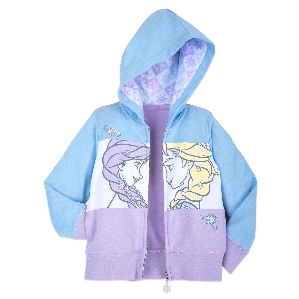 Frozen Zip-Up Hoodie for Girls