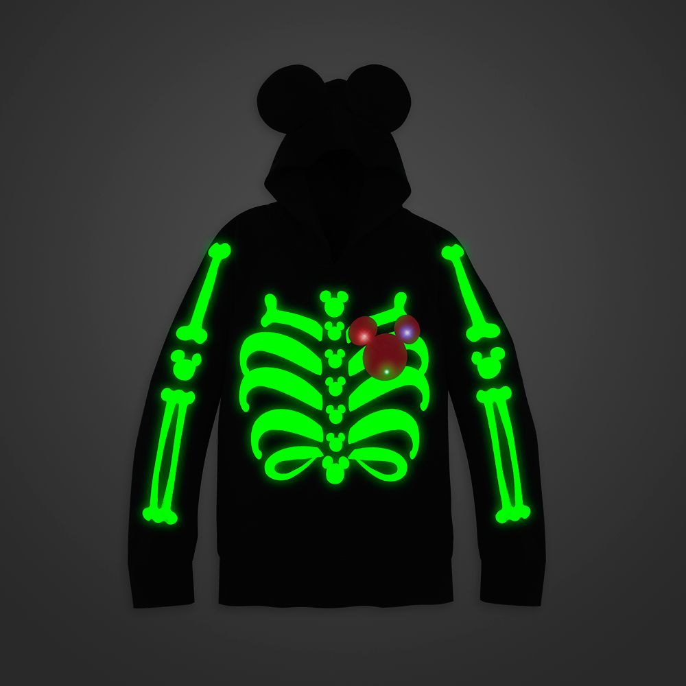 Mickey Mouse Light-Up Halloween Hoodie for Kids