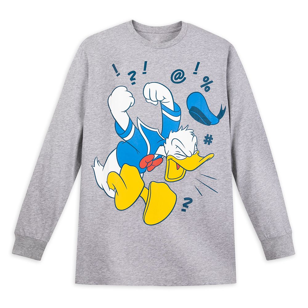 Donald Duck Long Sleeve T-Shirt for Adults