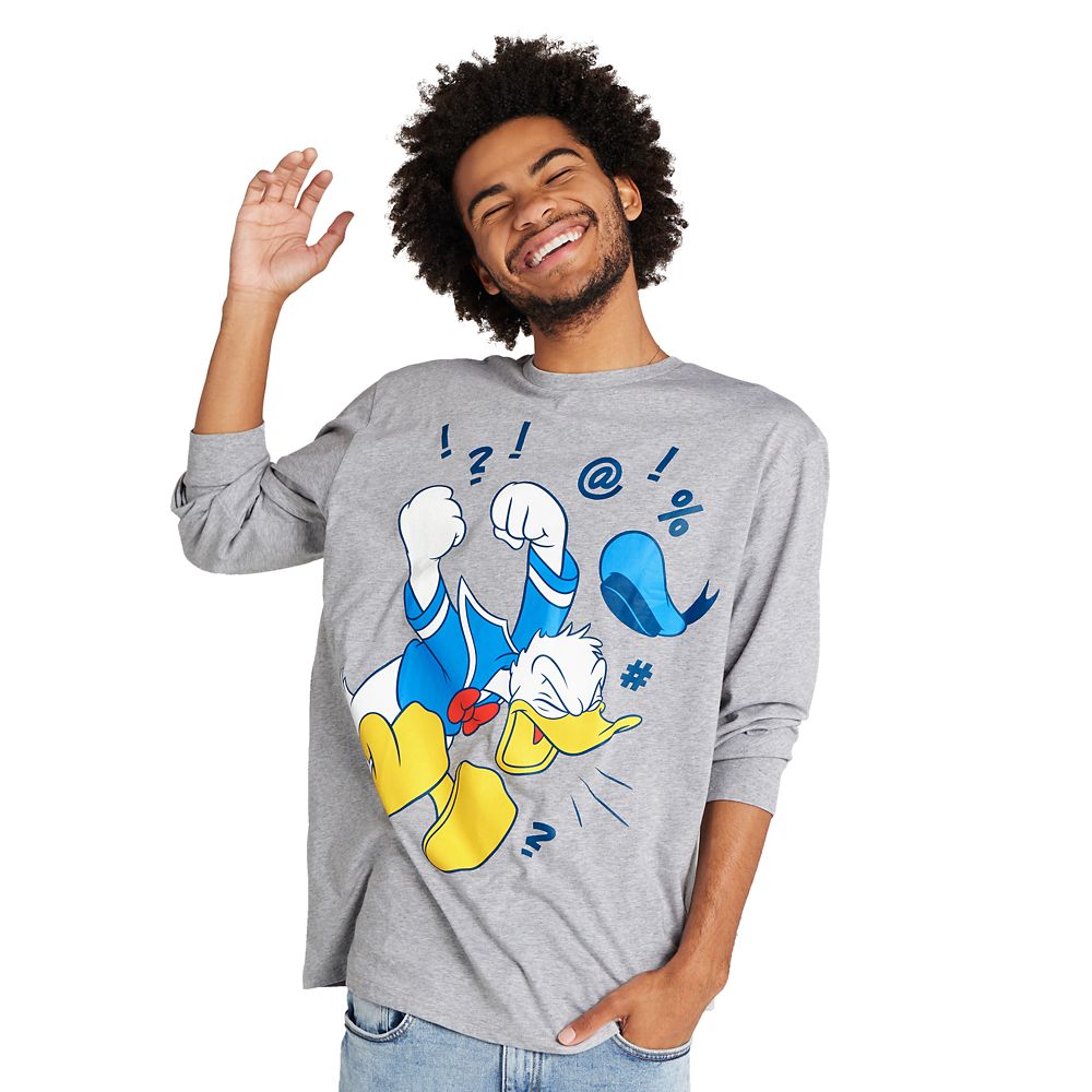 Donald Duck Long Sleeve T-Shirt for Adults