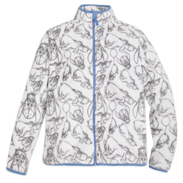 Eeyore Fleece Jacket for Adults – Personalized