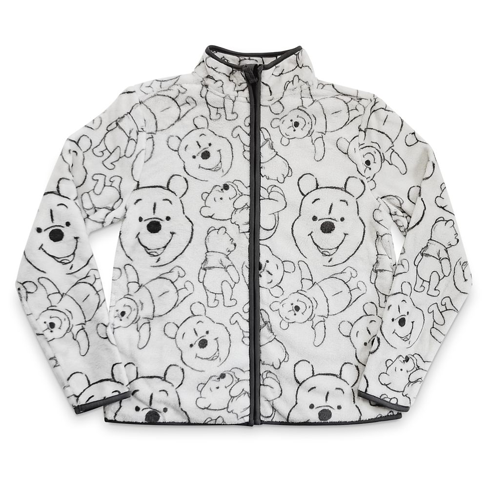 Winnie the Pooh Zip Fleece Jacket for Women