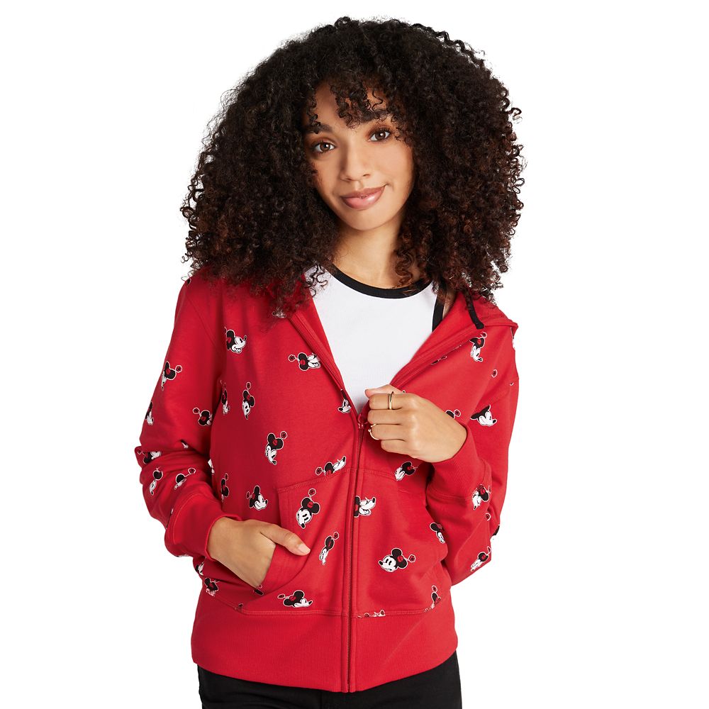 Minnie Mouse Zip Hoodie for Women