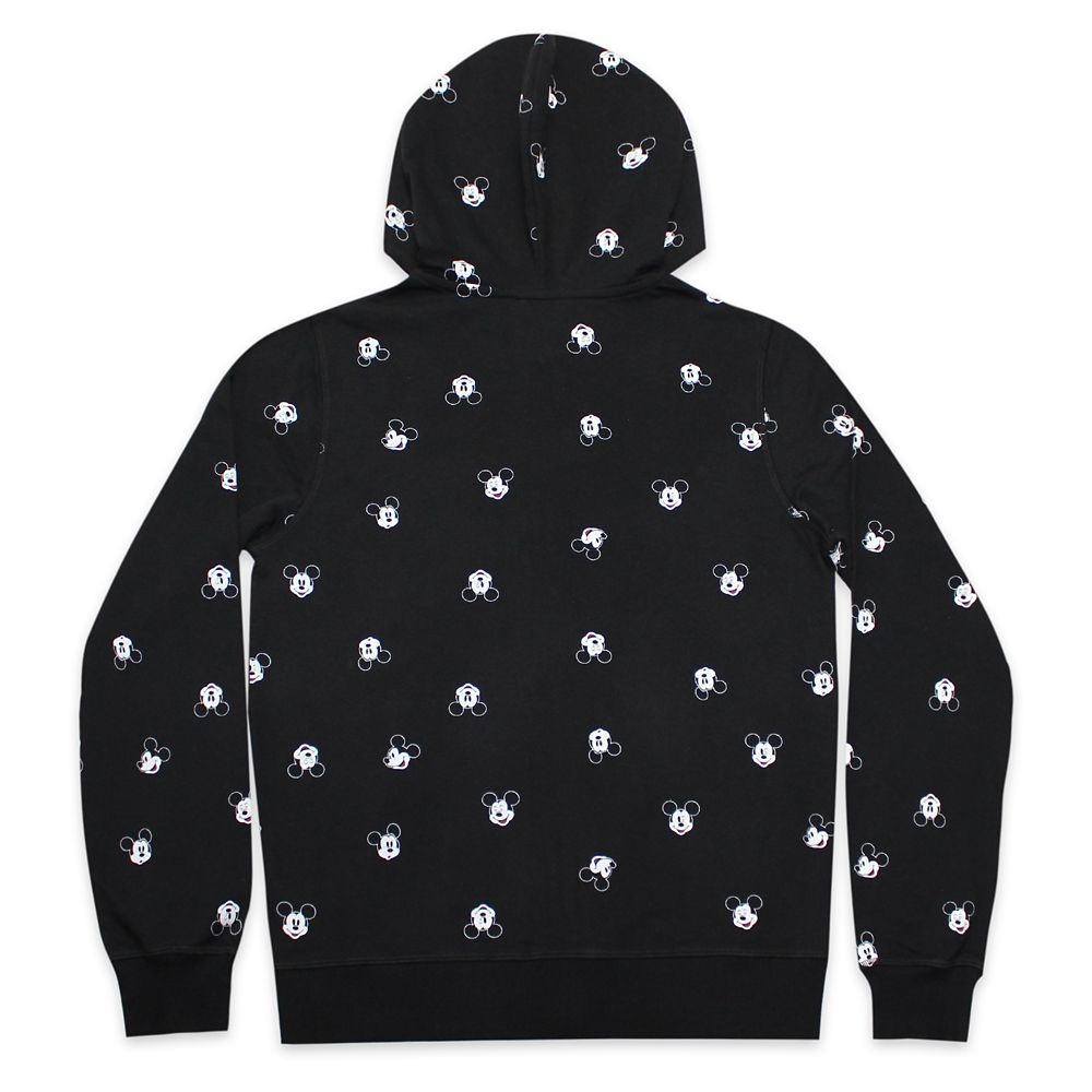 Mickey Mouse Zip Hoodie for Adults