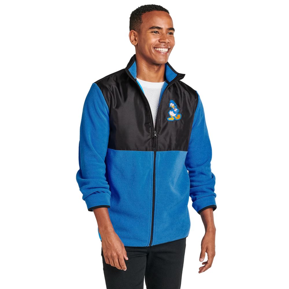 Donald Duck Pieced Fleece Jacket for Adults – Personalized