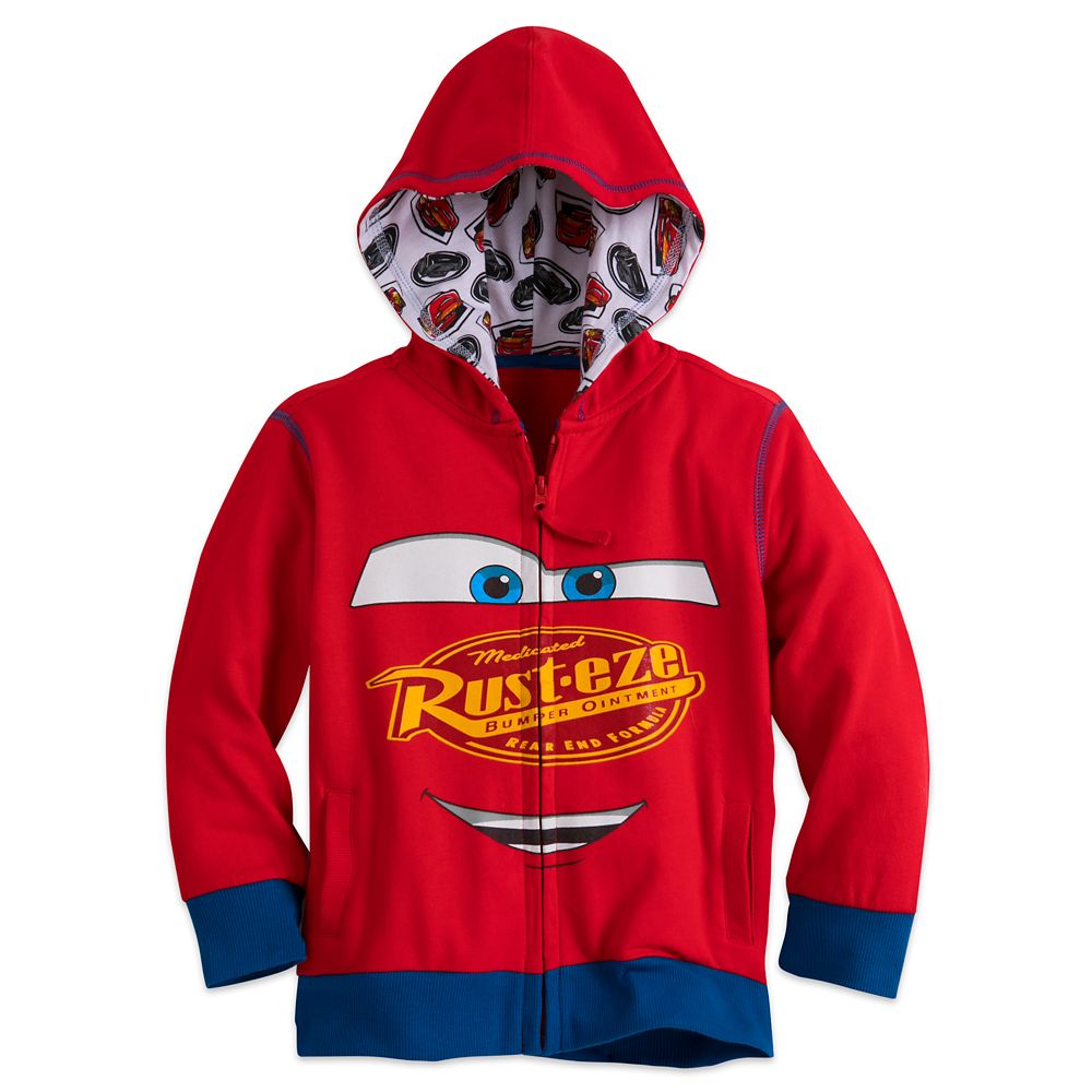 Lightning McQueen Zip Hoodie for Boys - Cars 3 - Disney Store - 웹