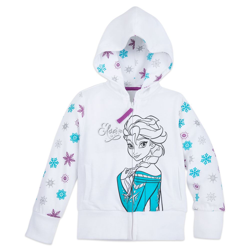 Elsa Zip Hoodie for Girls