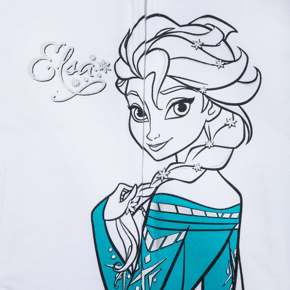 Elsa Zip Hoodie for Girls