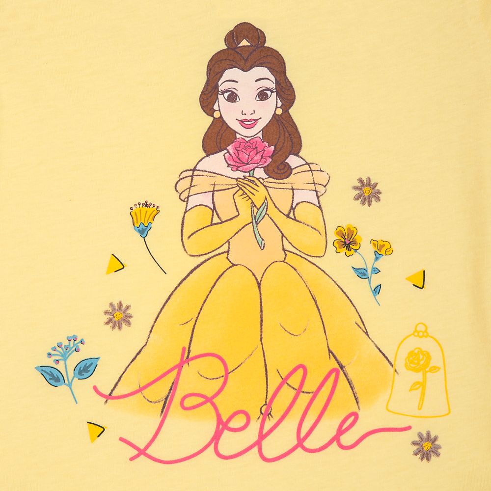 Belle Football T-Shirt for Girls – Beauty and the Beast