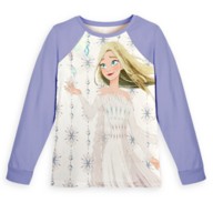 Elsa Long Sleeve Baseball T-Shirt for Girls – Frozen