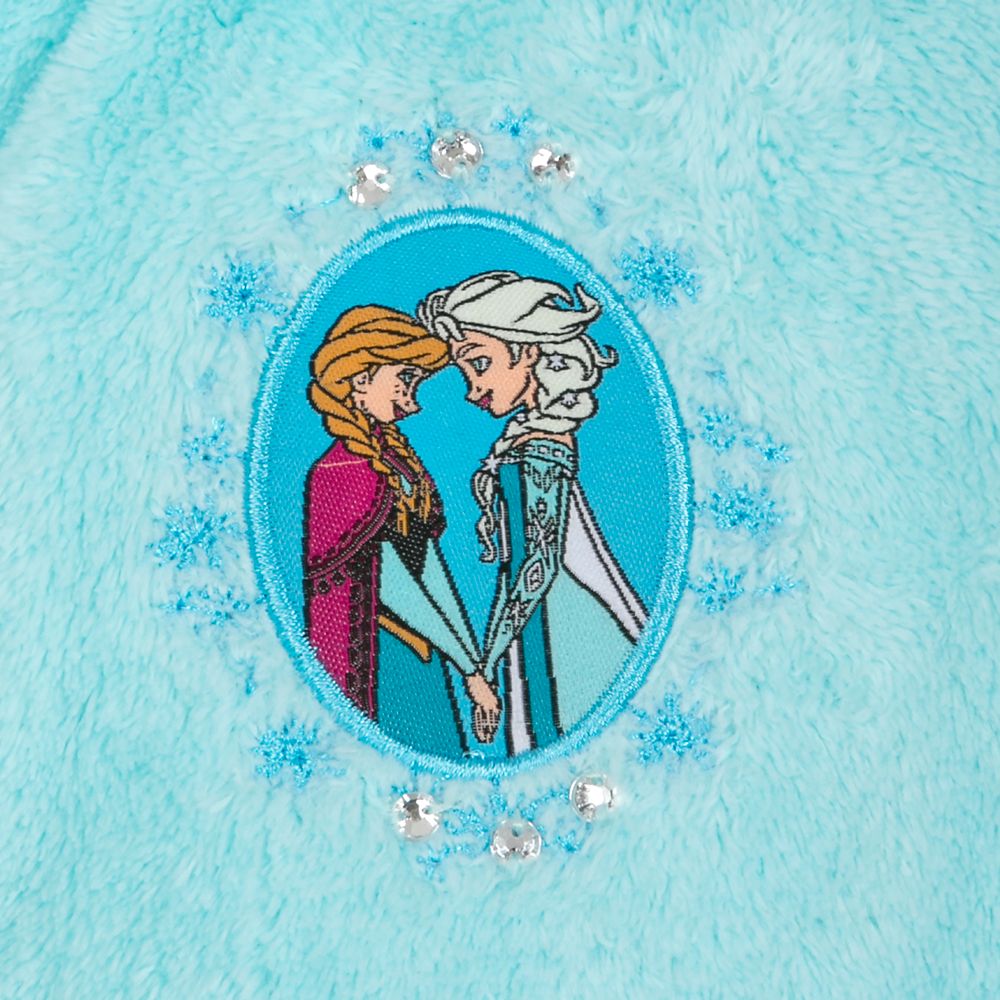 Anna and Elsa Zip Fleece Jacket for Kids – Personalized