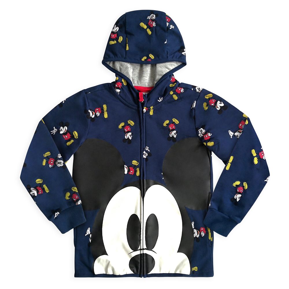 Mickey Mouse Zip Hoodie for Boys