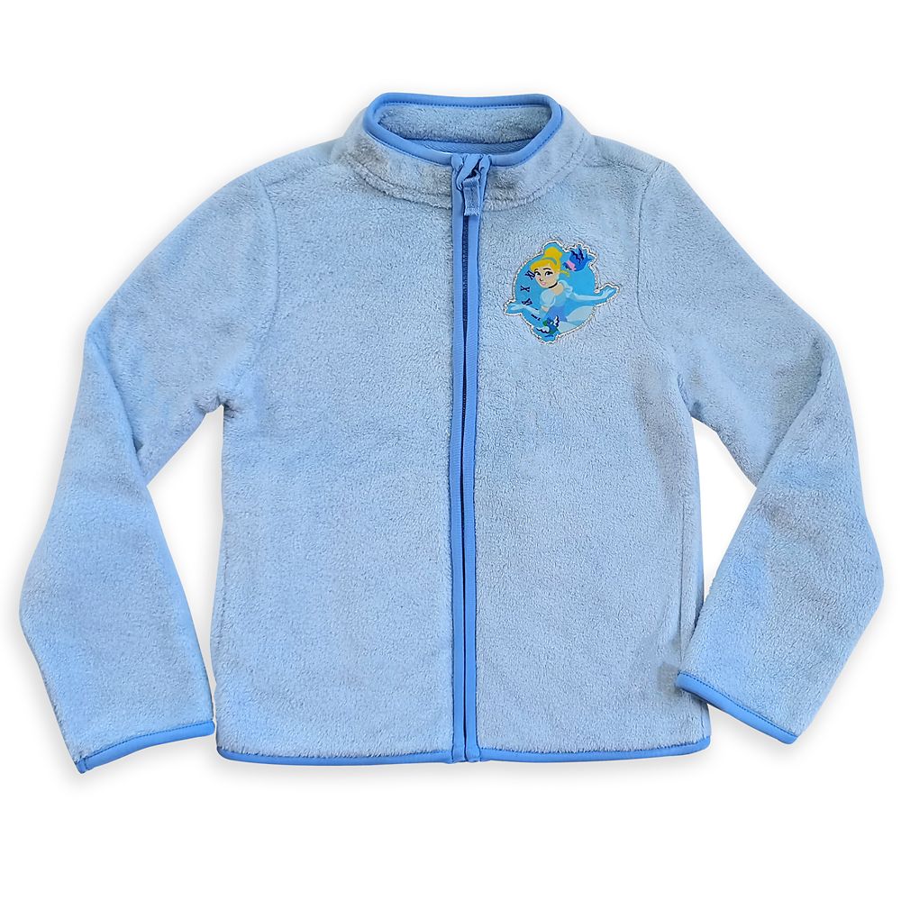 Cinderella Zip Fleece Jacket for Kids