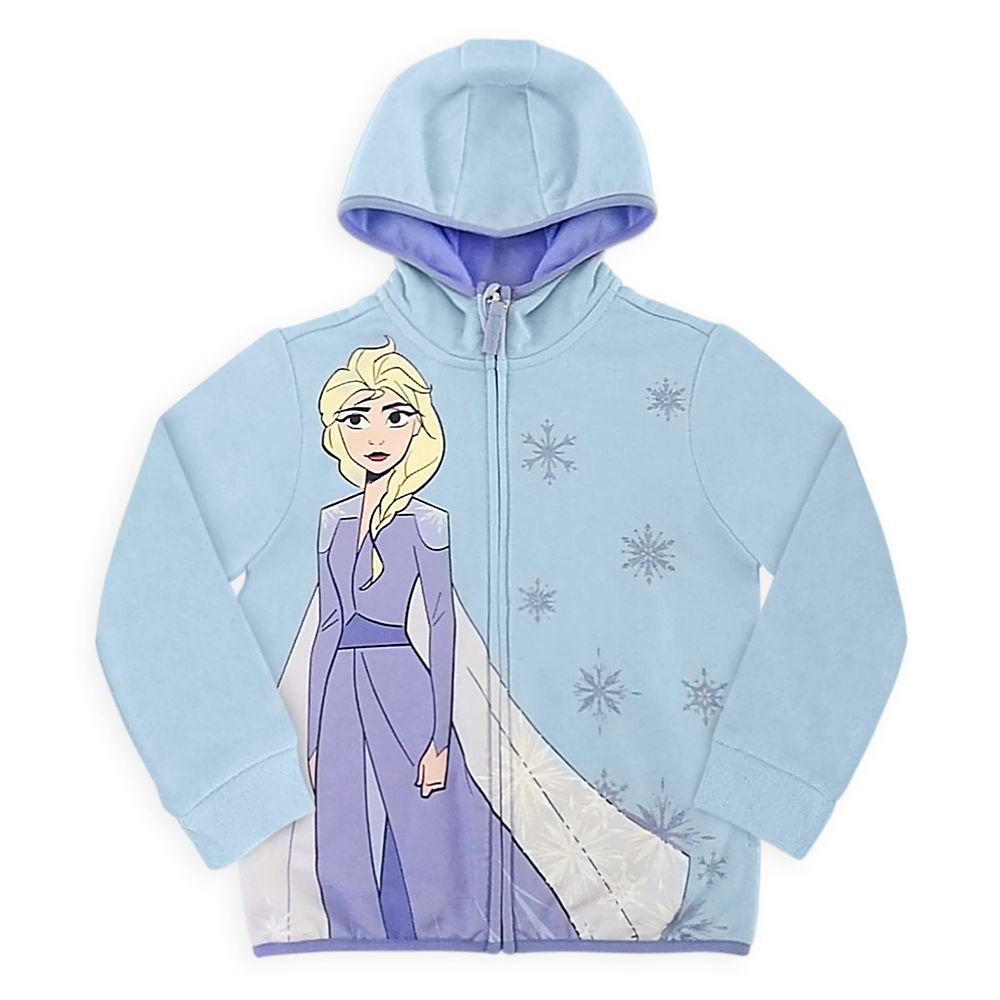 Elsa Zip Hoodie for Girls  Frozen 2 Official shopDisney