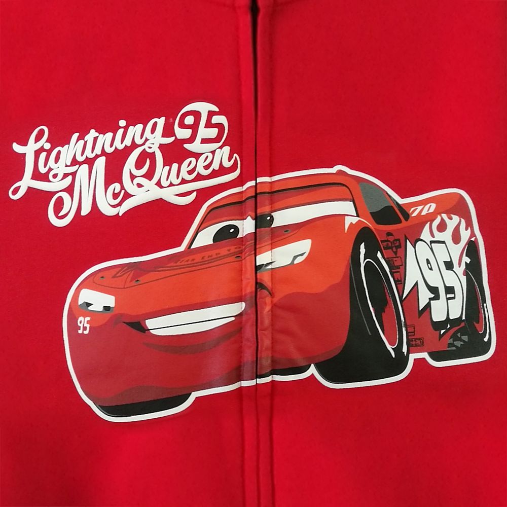 Lightning McQueen Zip Hoodie for Boys – Cars
