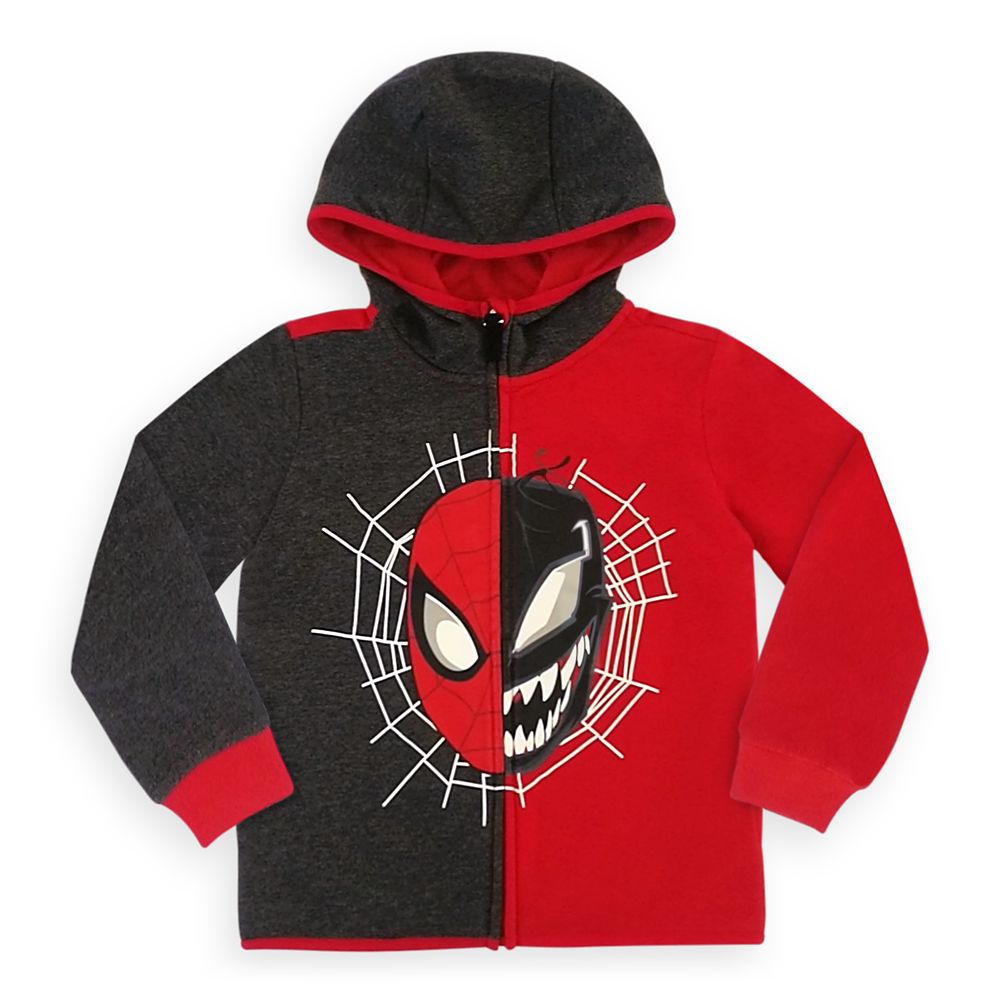 Spider-Man and Venom Zip Hoodie for Boys