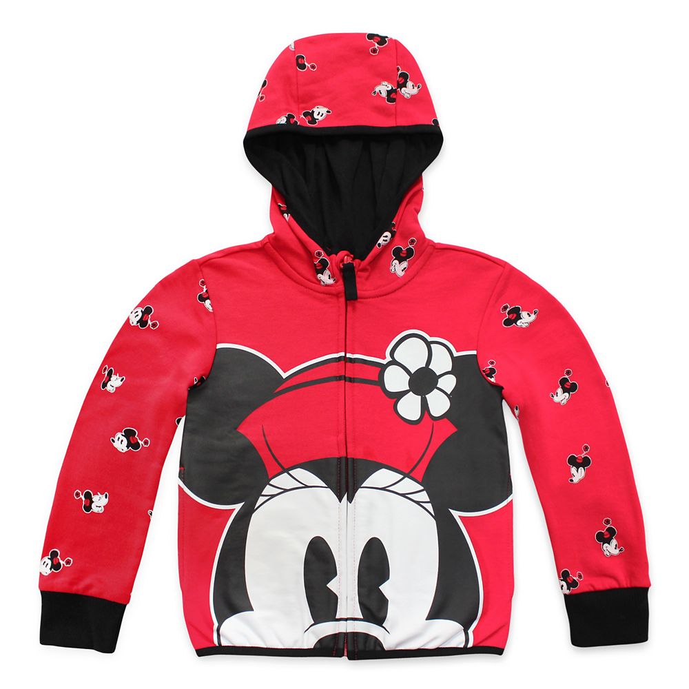 Minnie Mouse Zip Hoodie for Girls