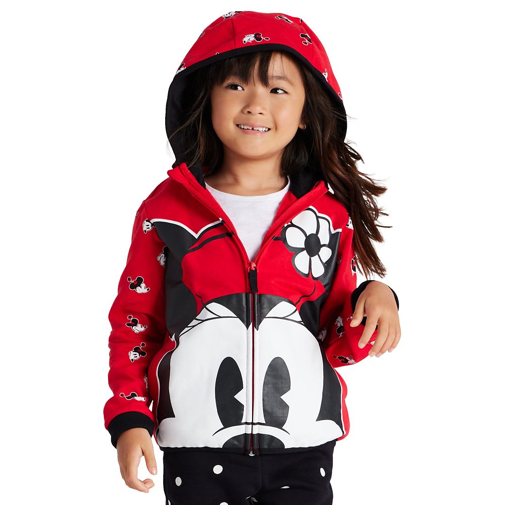 Minnie Mouse Zip Hoodie for Girls