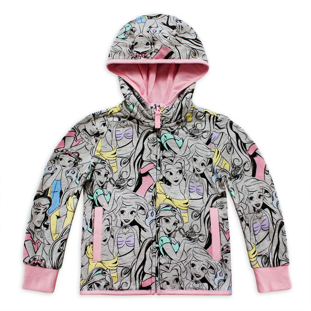 Disney Princess Zip Hoodie for Girls