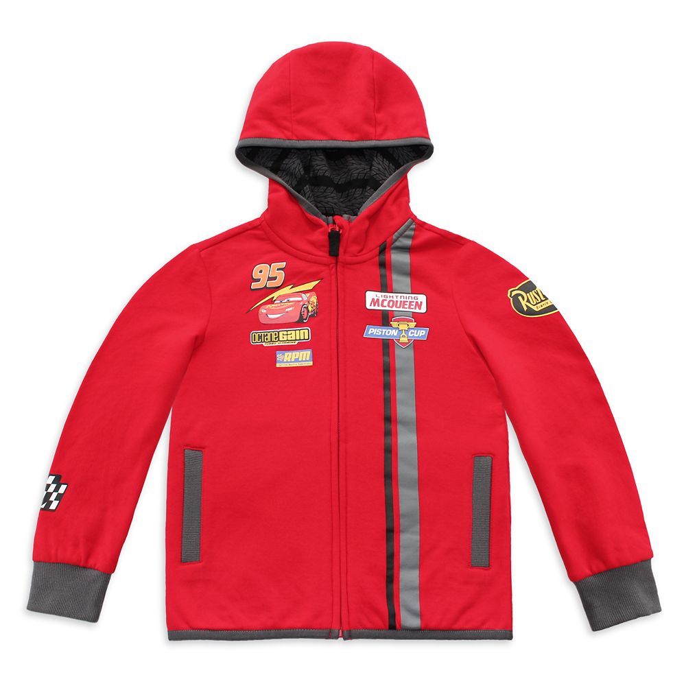 Lightning McQueen Zip Hoodie for Kids – Cars