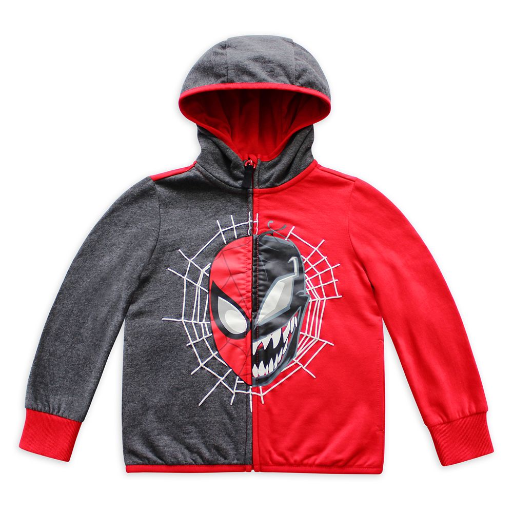 Spider-Man and Venom Zip Hoodie for Kids