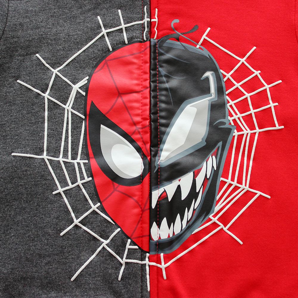 Spider-Man and Venom Zip Hoodie for Kids